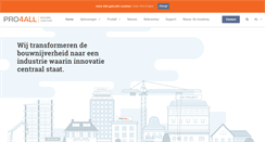 Desktop Screenshot of pro4all.nl