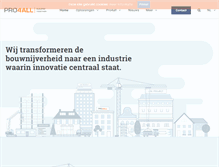 Tablet Screenshot of pro4all.nl